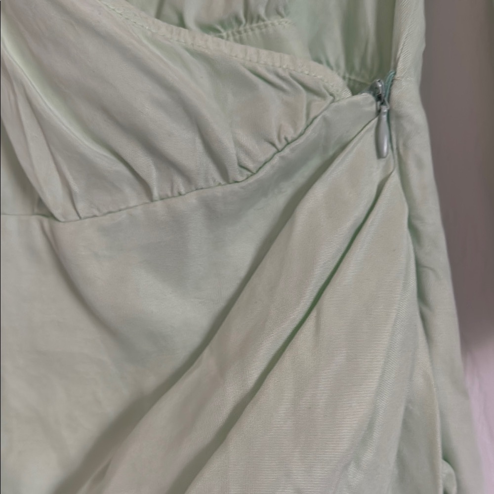 Zara Light Green Romper Skort - Picture 3 of 4